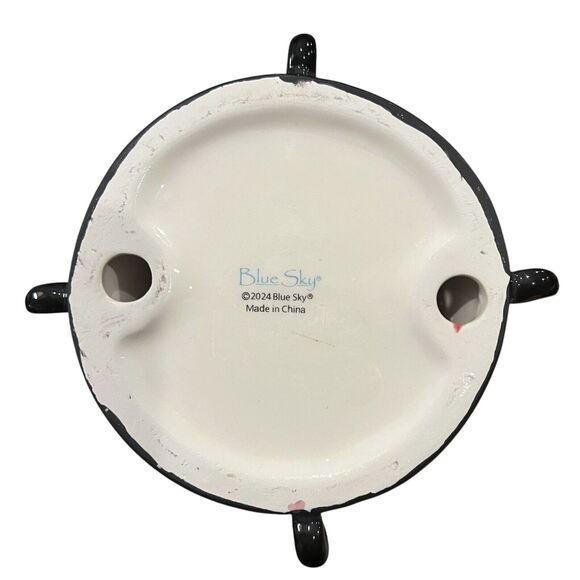 Blue Sky Clayworks Ooh La La Ceramic Poodle Figurine Valentines Day 10.5"H - Picture 9 of 9